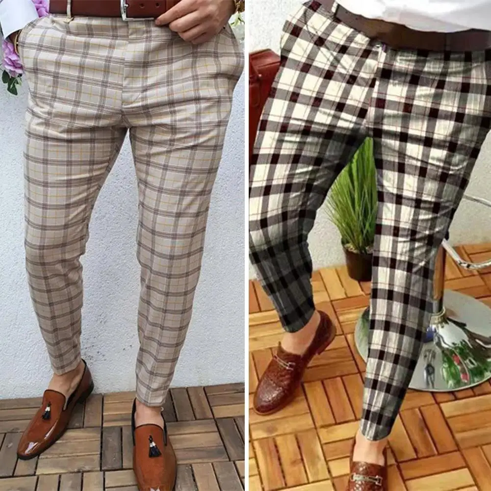 Fashion Men Pants Ankle Length Fine Sewing Breathable Male Casual Full Length Straight Leg Pants Autumn Pants Workwear
Fashion Men Pants Ankle Length Fine Sewing Breathable Male Casual Full Length Straight Leg Pants Autumn Pants Workwear