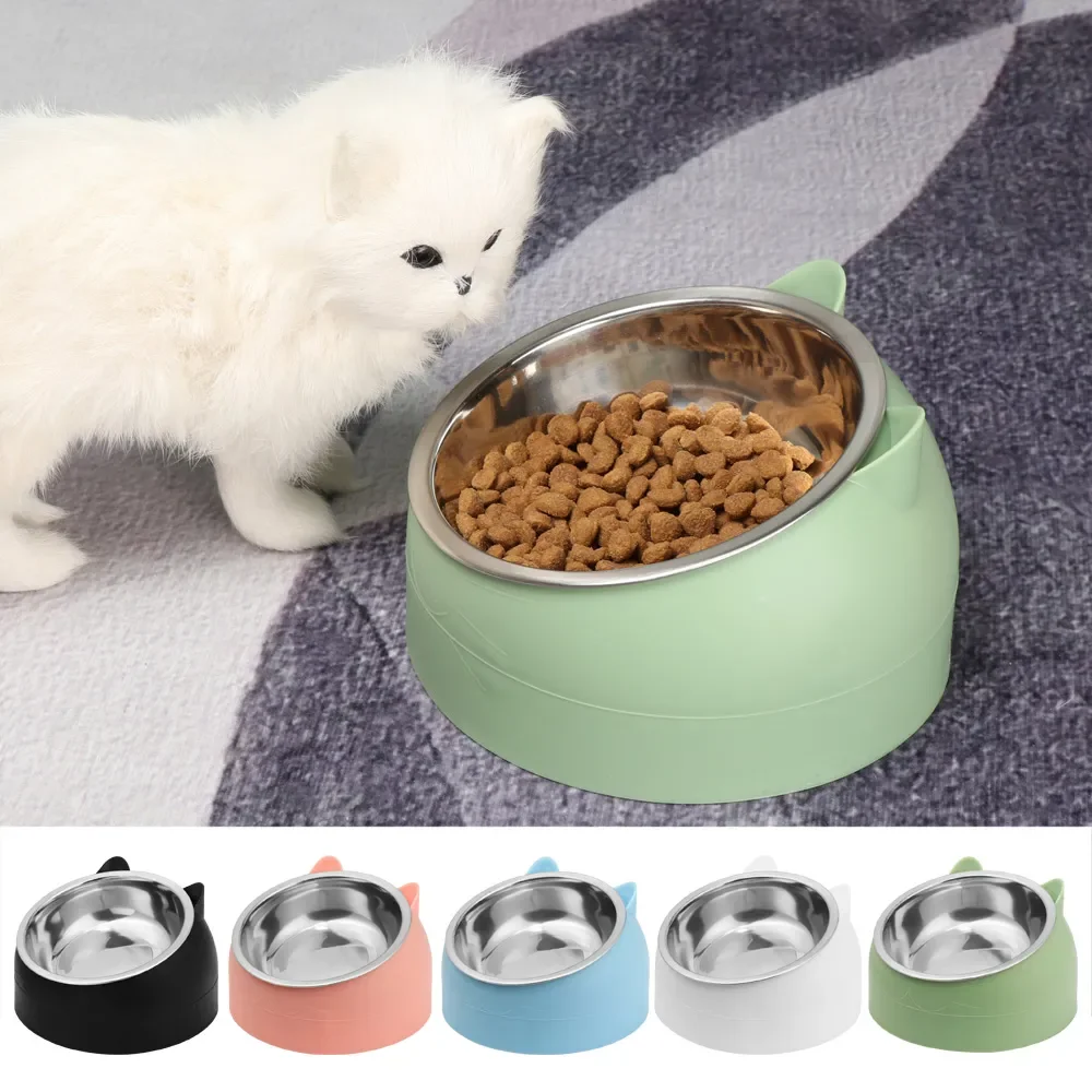 

The Feeder Food Water Dog Supplies Dish New Bowl Protect Feeding Pet Spine Pet Cervical Fixed Puppy Cat