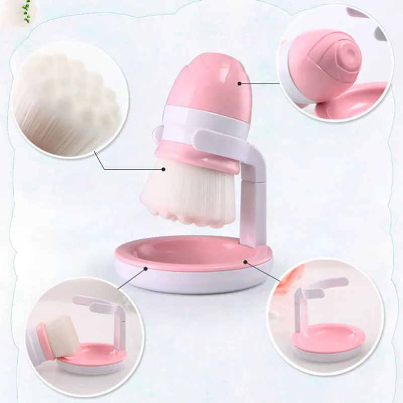 RANCAI 1Pcs Plastic Facial Deep Clean Pore Cleaner Stand Face Cleaning Brush Skin Care Blackhead Removal Massage Washing Brush
RANCAI 1Pcs Plastic Facial Deep Clean Pore Cleaner Stand Face Cleaning Brush Skin Care Blackhead Removal Massage Washing Brush