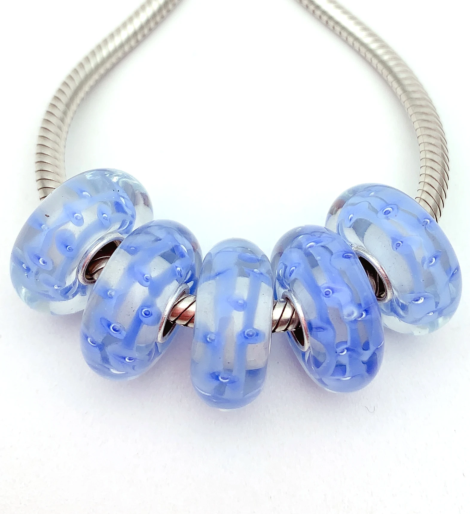 YG852 5X 100% Authenticity S925 Sterling Silver Beads Murano Glassbeads NEW Fit European Charms Bracelet Diy Jewelry Lampwork
YG852 5X 100% Authenticity S925 Sterling Silver Beads Murano Glassbeads NEW Fit European Charms Bracelet Diy Jewelry Lampwork