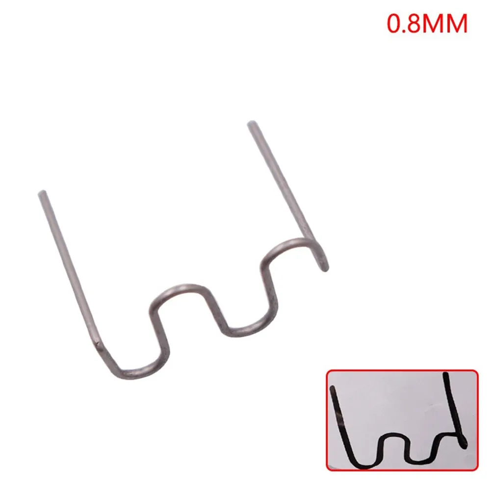Silver Hot Stapler Staples Welding Nail Stainless Steel 0.6/0.8mm 100pcs For Car Bumper Plastic Welder Pre-cut
Silver Hot Stapler Staples Welding Nail Stainless Steel 0.6/0.8mm 100pcs For Car Bumper Plastic Welder Pre-cut