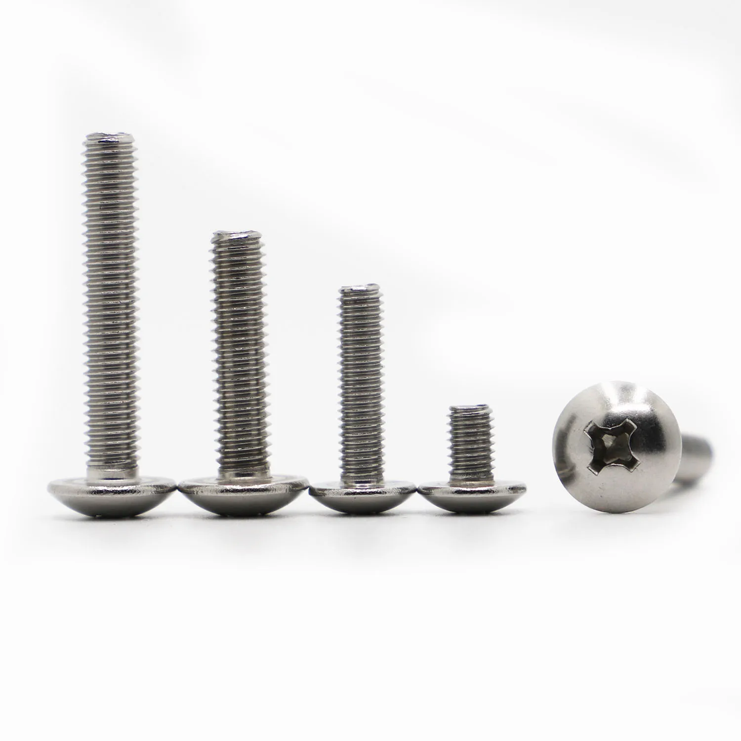 10/50X M2 M2.5 M3 M4 M5 M6 Round Mushroom Philips Screw A2-70 Stainless Steel Cross Recessed Truss Head Machine Screws
10/50X M2 M2.5 M3 M4 M5 M6 Round Mushroom Philips Screw A2-70 Stainless Steel Cross Recessed Truss Head Machine Screws