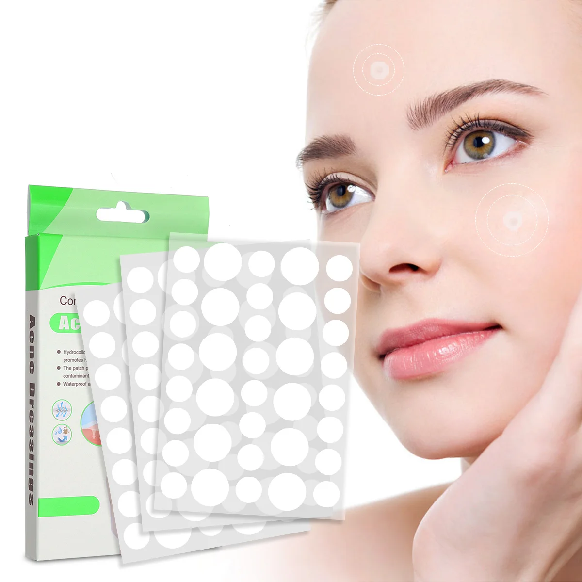 108PCS Acne Pimple Master Patch Skin Tag Removal Patch Pimple /Blackhead Blemish Removers Facial Care Improved Formulation Tool
108PCS Acne Pimple Master Patch Skin Tag Removal Patch Pimple /Blackhead Blemish Removers Facial Care Improved Formulation Tool