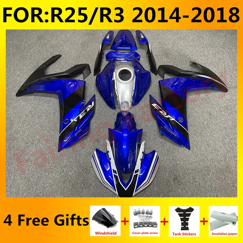 NEW ABS Motorcycle Injection Fairing Kit fit For YZF R25 R3 R 25 3 2015 2016 2017 2018 Bodywork Fairings kits set blue black
NEW ABS Motorcycle Injection Fairing Kit fit For YZF R25 R3 R 25 3 2015 2016 2017 2018 Bodywork Fairings kits set blue black