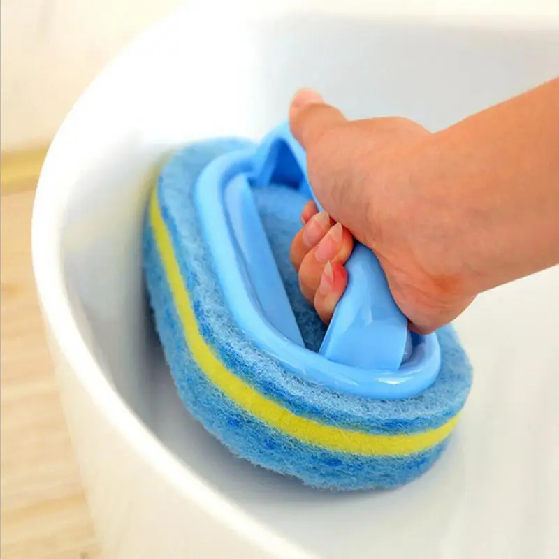 Durable Multi-function Sponge Brush Plastic Handles Ceramic Glass Sponge Brush Kitchen Bathroom Cleaning Brush Wall Cleaner Tool
Durable Multi-function Sponge Brush Plastic Handles Ceramic Glass Sponge Brush Kitchen Bathroom Cleaning Brush Wall Cleaner Tool