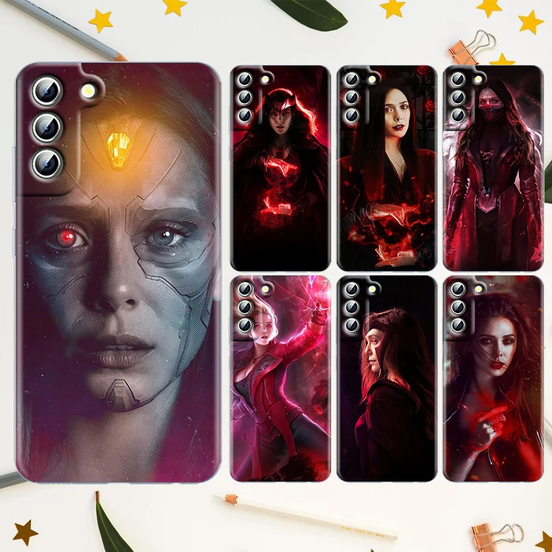 Marvel Scarlet Witch Girls For Samsung Galaxy S22 S21 S20 FE Ultra Pro Lite S10 S10E S9 S8 Plus S7 Edge Transparent Phone Case
Marvel Scarlet Witch Girls For Samsung Galaxy S22 S21 S20 FE Ultra Pro Lite S10 S10E S9 S8 Plus S7 Edge Transparent Phone Case