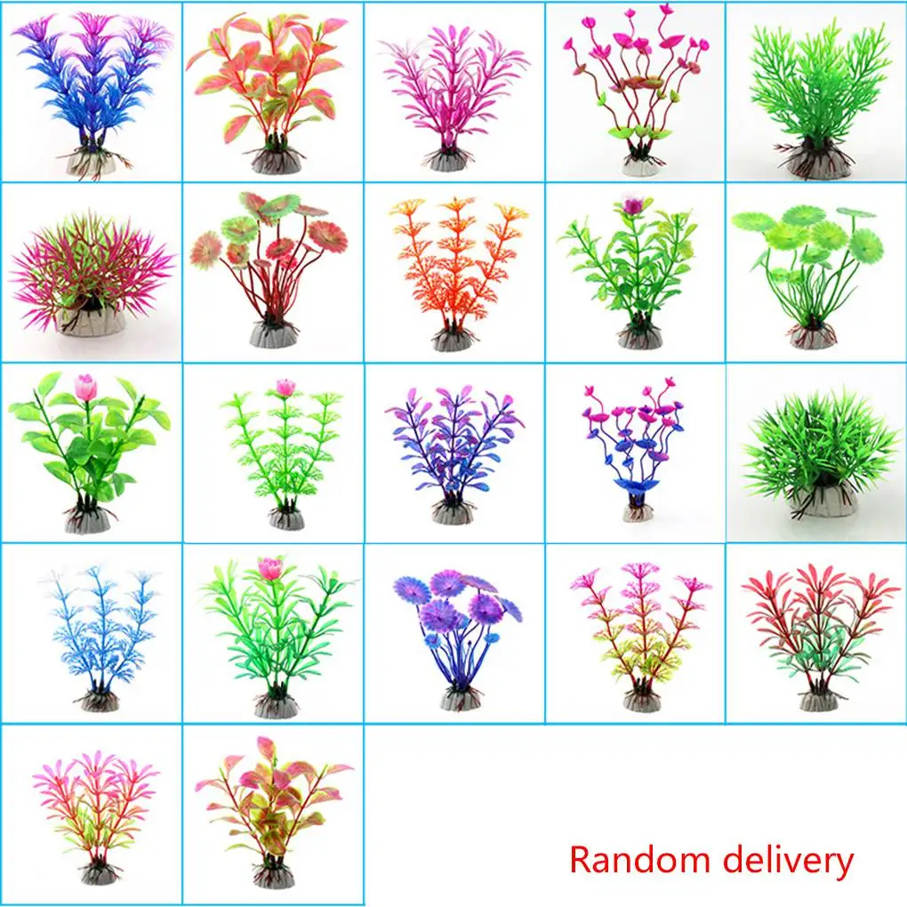 Plastic Simulated Water Grass Artificial Plants Aquarium Fish Tank Ornament Landscape Decor Random Style
Plastic Simulated Water Grass Artificial Plants Aquarium Fish Tank Ornament Landscape Decor Random Style