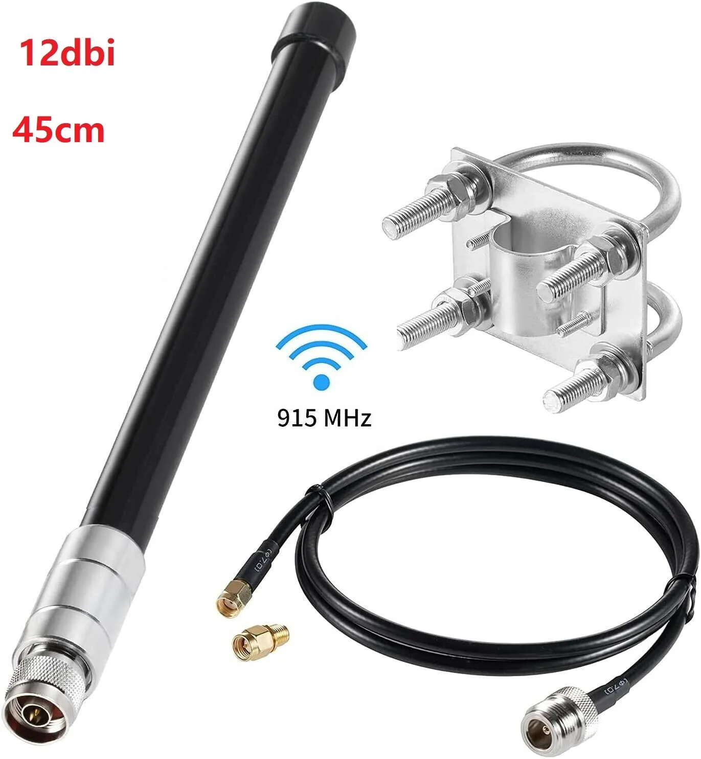 12dBi Long-Range LoRa Gateway 915MHz Antenna For Helium RAK Hotspot HNT Miner Low Loss RG58 Cable High Gain Antenne
12dBi Long-Range LoRa Gateway 915MHz Antenna For Helium RAK Hotspot HNT Miner Low Loss RG58 Cable High Gain Antenne