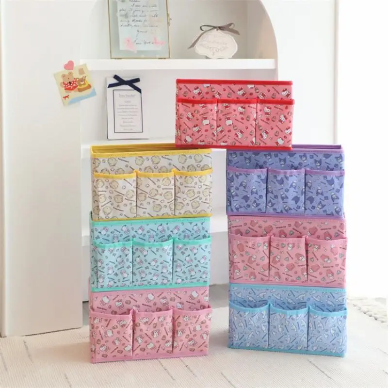 Sanrios Kittys Складной Настольный ящик для хранения My Melody Cinnamoroll Kuromi Kawaii домашние канцелярские принадлежности Косметика Коробка для хранения в гостиной 
Sanrios Kittys Складной Настольный ящик для хранения My Melody Cinnamoroll Kuromi Kawaii домашние канцелярские принадлежности Косметика Коробка для хранения в гостиной