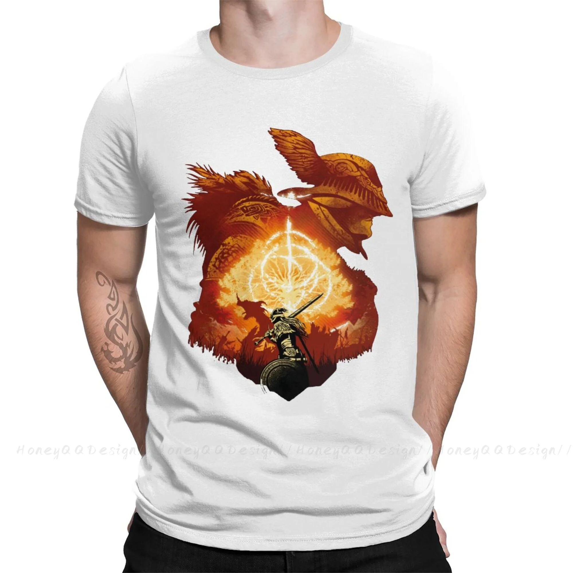 Elden Ring Ranni MALENIA MELINA T-Shirt Men 100% Cotton Short Summer Sleeve Casual Plus Size Shirt Adults
Elden Ring Ranni MALENIA MELINA T-Shirt Men 100% Cotton Short Summer Sleeve Casual Plus Size Shirt Adults