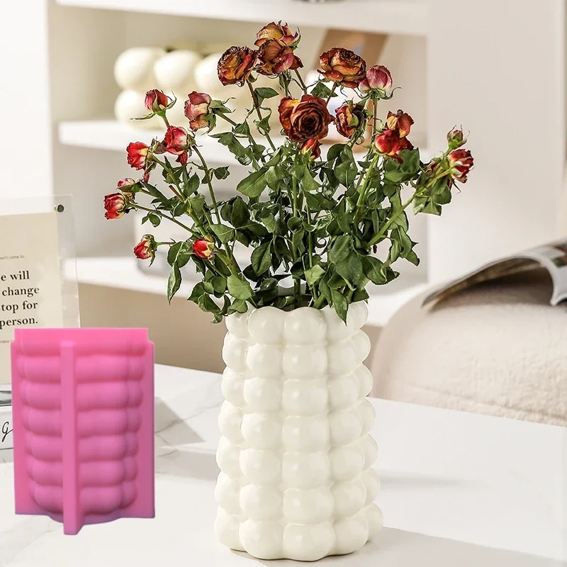 Большая Жемчужная цилиндрическая ваза, силиконовая форма из эпоксидной смолы, Скандинавская цилиндрическая ваза, бетонная цементная гипсовая силиконовая форма 
Большая Жемчужная цилиндрическая ваза, силиконовая форма из эпоксидной смолы, Скандинавская цилиндрическая ваза, бетонная цементная гипсовая силиконовая форма