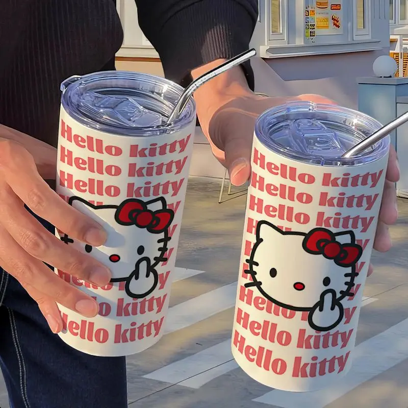 420Ml Hello Kitty Straw Coffee Cup Anime Cartoon Sanrio Hellokitty Stainless Steel Thermos Cup Student Cup Couple Cup Gift
420Ml Hello Kitty Straw Coffee Cup Anime Cartoon Sanrio Hellokitty Stainless Steel Thermos Cup Student Cup Couple Cup Gift