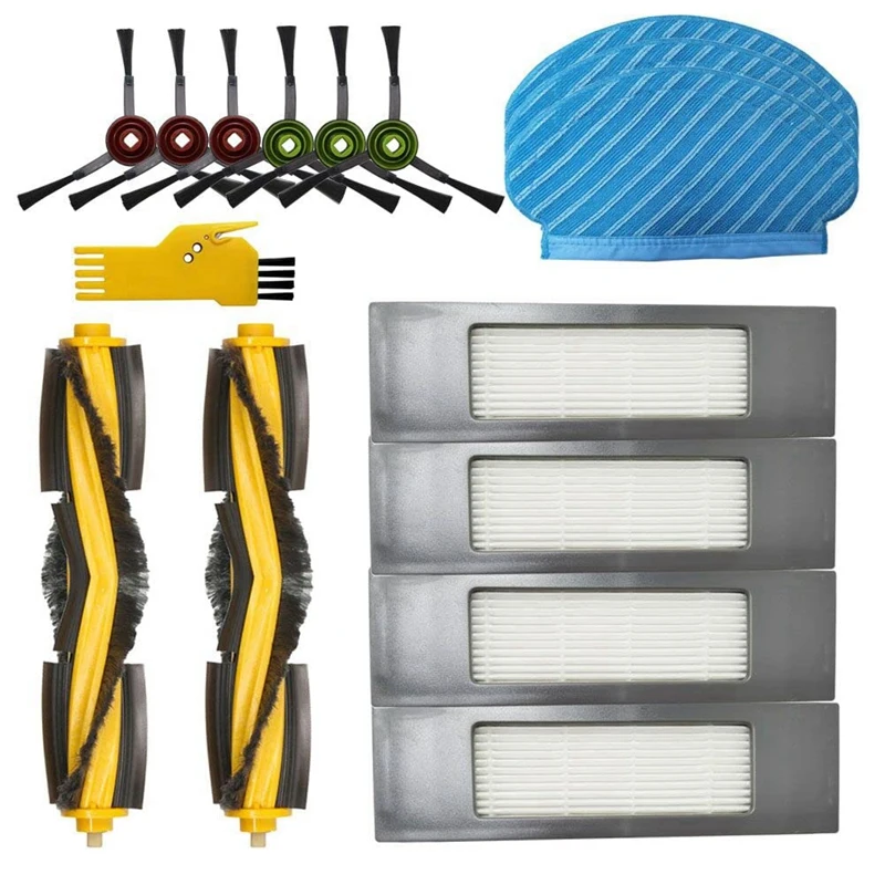 Replacement Roller Brush Side Brush HEPA Filters Compatible For Ecovacs 920 950 Robot Vacuum Cleaner Accessories
Replacement Roller Brush Side Brush HEPA Filters Compatible For Ecovacs 920 950 Robot Vacuum Cleaner Accessories