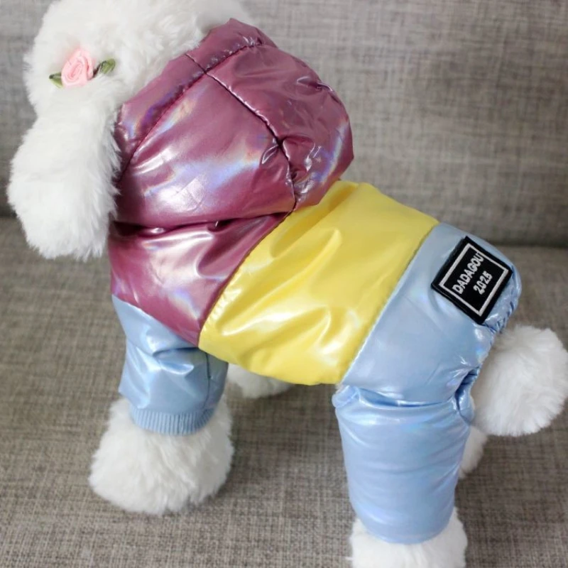 Small Dog Pet Clothing New Winter Clothing Four Legs Puppy Teddy Bear Winter Clothing Warm Down Cotton Padded Clothing
Small Dog Pet Clothing New Winter Clothing Four Legs Puppy Teddy Bear Winter Clothing Warm Down Cotton Padded Clothing