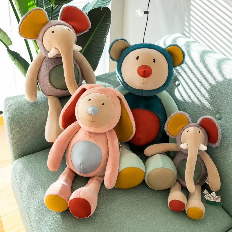 Cute Kraft Elephant Doll Plush Toy Children Bear Bear Rabbit Comfort Doll Boy and Girl Birthday Gift
Cute Kraft Elephant Doll Plush Toy Children Bear Bear Rabbit Comfort Doll Boy and Girl Birthday Gift