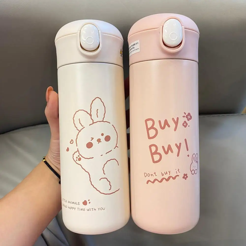 460ml Cartoon Stainless Steel Vacuum Flask With Straw Portable Cute Thermos Mug Travel Thermal Water Bottle Tumbler Thermocup
460ml Cartoon Stainless Steel Vacuum Flask With Straw Portable Cute Thermos Mug Travel Thermal Water Bottle Tumbler Thermocup