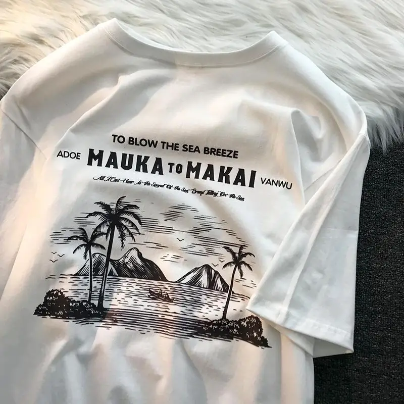 Кокосовая футболка lsland с креативным принтом и коротким рукавом для мужчин и женщин, летняя новая свободная Непринужденная модная парная од...
Кокосовая футболка lsland с креативным принтом и коротким рукавом для мужчин и женщин, летняя новая свободная Непринужденная модная парная од...