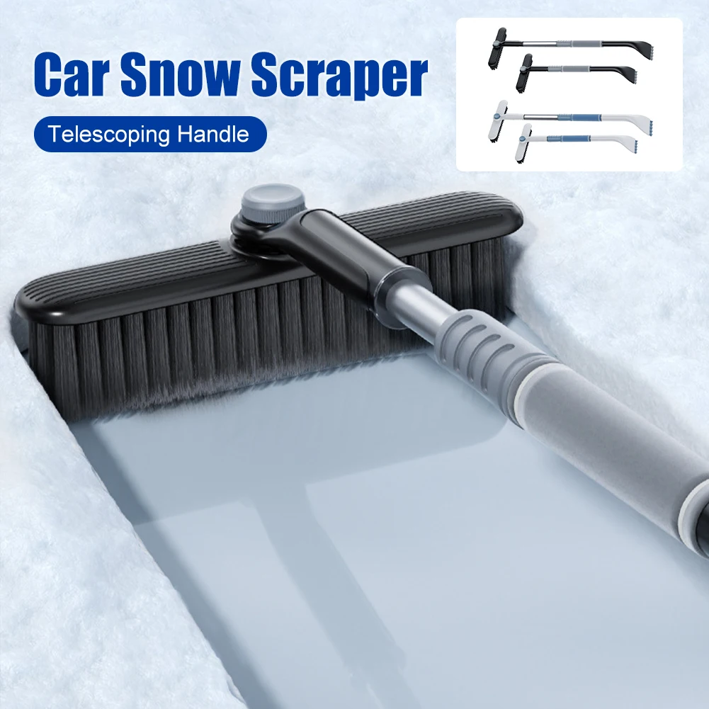 Car Ice Scraper 360 Pivoting Brush Car Snow Shovel With Ergonomic Grip Car Windshield Window Snow Ice Scraper Cleaning Tool
Car Ice Scraper 360 Pivoting Brush Car Snow Shovel With Ergonomic Grip Car Windshield Window Snow Ice Scraper Cleaning Tool