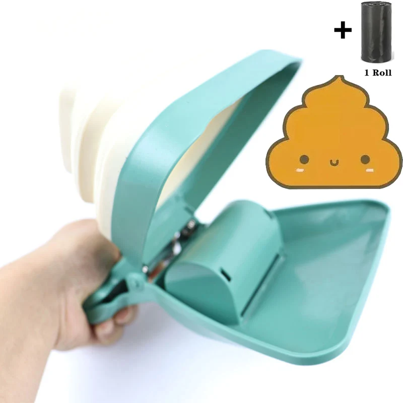 Pet Dog Foldable Pooper Scooper Poop Picker Portable Pet Feces Clip with 1 Roll Decomposable Bags Puppy Pick Up Excreta Cleaner
Pet Dog Foldable Pooper Scooper Poop Picker Portable Pet Feces Clip with 1 Roll Decomposable Bags Puppy Pick Up Excreta Cleaner