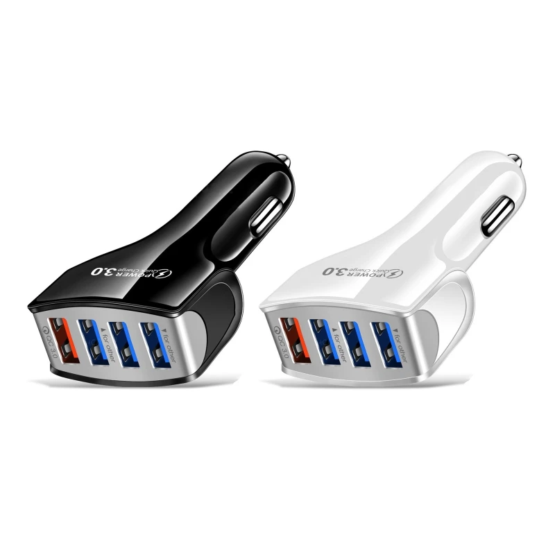 2022 New 12W QC3.0 4 USB LED Light One For Four Auto Phone Charger Stable Current Output
2022 New 12W QC3.0 4 USB LED Light One For Four Auto Phone Charger Stable Current Output