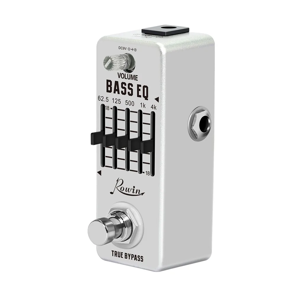 Bass Eq Guitar Effect Pedal 125Hz Zinc Alloy 1kHz 4kHz 5-Band Graphic EQ 500Hz Input Output 1/4” Monaural Jack
Bass Eq Guitar Effect Pedal 125Hz Zinc Alloy 1kHz 4kHz 5-Band Graphic EQ 500Hz Input Output 1/4” Monaural Jack