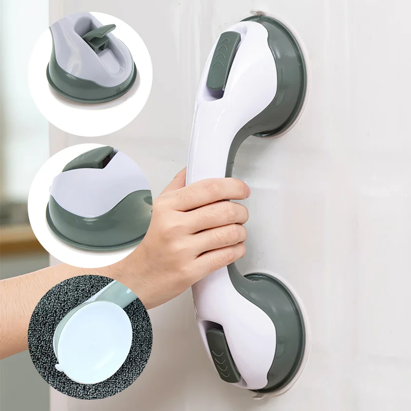 Bathroom Suction Cup Handle Grab Bar Anti Slip For Elderly Safety Bath Shower Handle Bath Rail Household For Disabled
Bathroom Suction Cup Handle Grab Bar Anti Slip For Elderly Safety Bath Shower Handle Bath Rail Household For Disabled