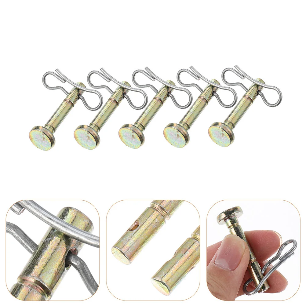 5 Sets Durable Metal Cotter Pin Shear Pin Compatible with 738-04124 714-04040 
5 Sets Durable Metal Cotter Pin Shear Pin Compatible with 738-04124 714-04040