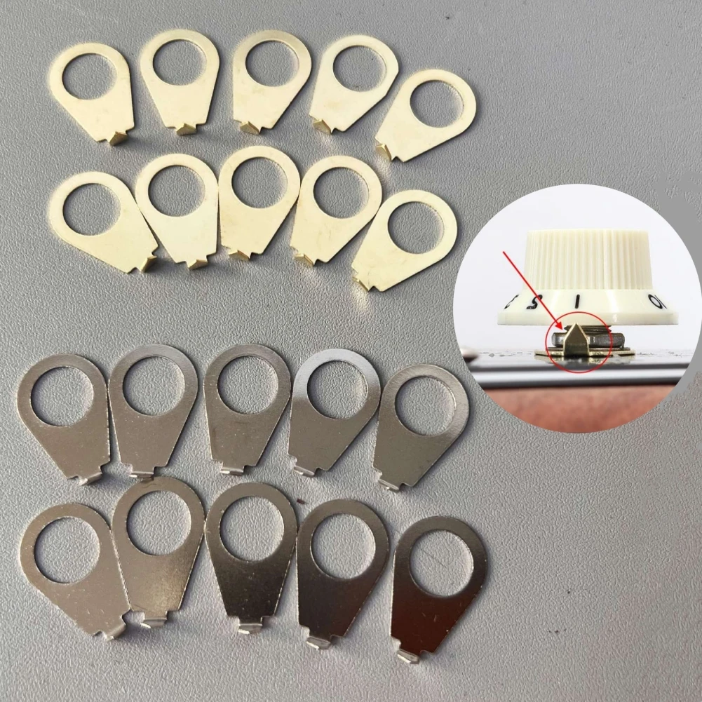 10PCS Electric Guitar Knobs Pointer Plates Washer 3/8inch Potentiometer Pointer Washer For Gibson LP Electric Guitars Accessorie
10PCS Electric Guitar Knobs Pointer Plates Washer 3/8inch Potentiometer Pointer Washer For Gibson LP Electric Guitars Accessorie