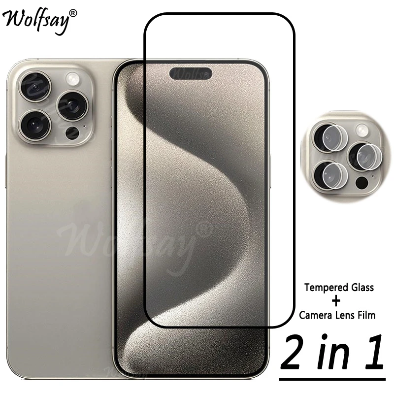 2 in 1 Tempered Glass For iPhone 15 Pro Max Screen Protector For iPhone 15 Plus 15Pro Max Camera Len For iPhone 15 Pro Max Glass
2 in 1 Tempered Glass For iPhone 15 Pro Max Screen Protector For iPhone 15 Plus 15Pro Max Camera Len For iPhone 15 Pro Max Glass