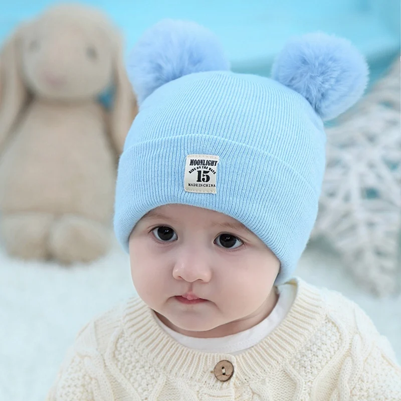 Cute Baby Girls Hat PomPom Cap Winter Hat Children Cap Warm Newbron Baby Beanies Hat Cotton Cap For 0-12 Month Boys Girls New
Cute Baby Girls Hat PomPom Cap Winter Hat Children Cap Warm Newbron Baby Beanies Hat Cotton Cap For 0-12 Month Boys Girls New