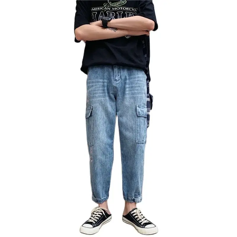 Straight Denim Jeans Men's 2022 Spring And Autumn Retro Embroidery Loose Students Wild Hong Kong Style Fall Wide Legs Trousers
Straight Denim Jeans Men's 2022 Spring And Autumn Retro Embroidery Loose Students Wild Hong Kong Style Fall Wide Legs Trousers