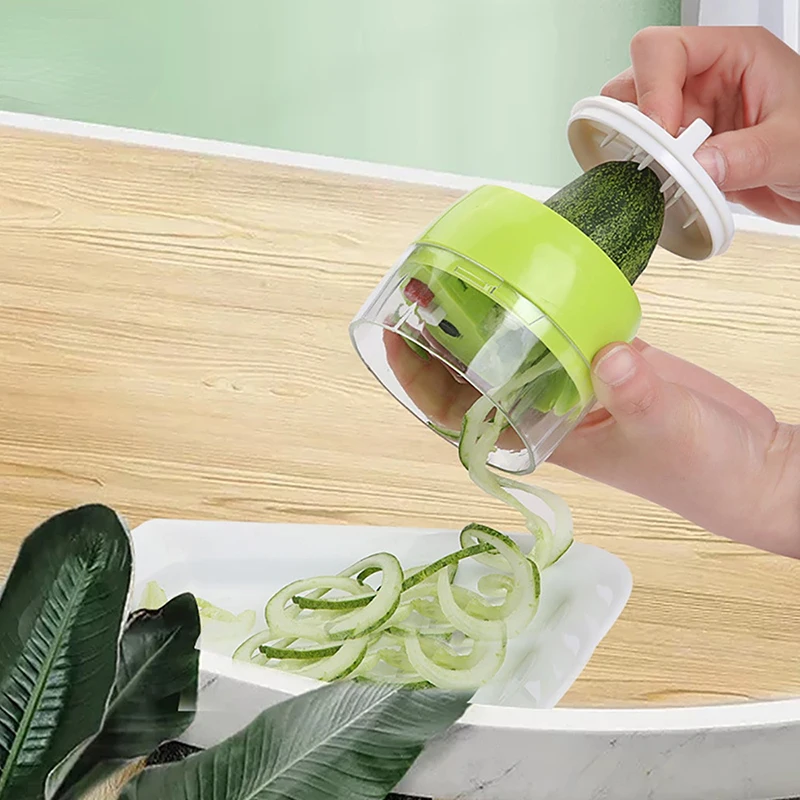 Spiral Creative Kitchen Peeling Slicer Vegetable Cutter Multi-Functional Slicer Rotates Carrots and Cucumbers
Spiral Creative Kitchen Peeling Slicer Vegetable Cutter Multi-Functional Slicer Rotates Carrots and Cucumbers