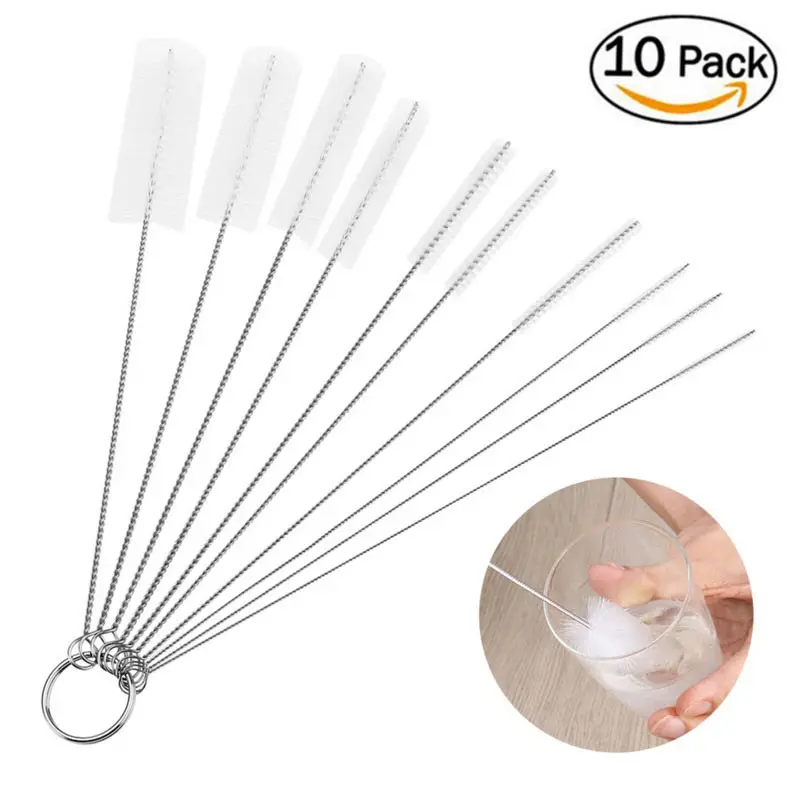 10Piece/Set Cleaning Brush Nylon Strip Brush Stainless Steel Brush Weed Pipe Clean Glass Hookah Brush Feeding Bottle Brush
10Piece/Set Cleaning Brush Nylon Strip Brush Stainless Steel Brush Weed Pipe Clean Glass Hookah Brush Feeding Bottle Brush