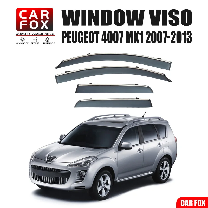 Пластиковый оконный козырек для PEUGEOT 4007 MK1 2007-2013, оттенки на вентиляционное отверстие, защита от солнца, дождя для PEUGEOT 4007 MK1 2007-2013
Пластиковый оконный козырек для PEUGEOT 4007 MK1 2007-2013, оттенки на вентиляционное отверстие, защита от солнца, дождя для PEUGEOT 4007 MK1 2007-2013