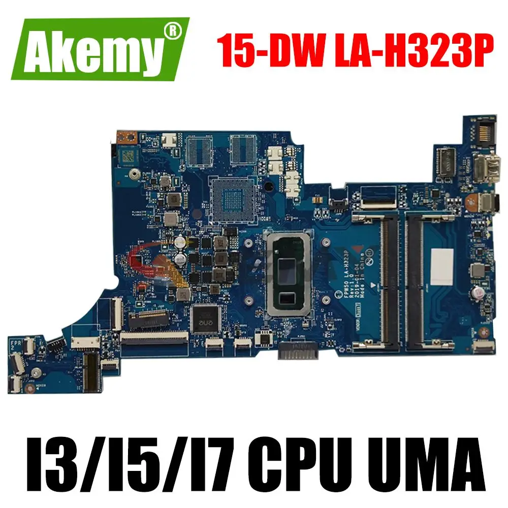 For HP 15-DW 15-DW0037WM 15S-DU Laptop motherboard Mainboard 6405U I3 I5 I7 CPU UMA CPU LA-H323P Motherboard DDR4
For HP 15-DW 15-DW0037WM 15S-DU Laptop motherboard Mainboard 6405U I3 I5 I7 CPU UMA CPU LA-H323P Motherboard DDR4