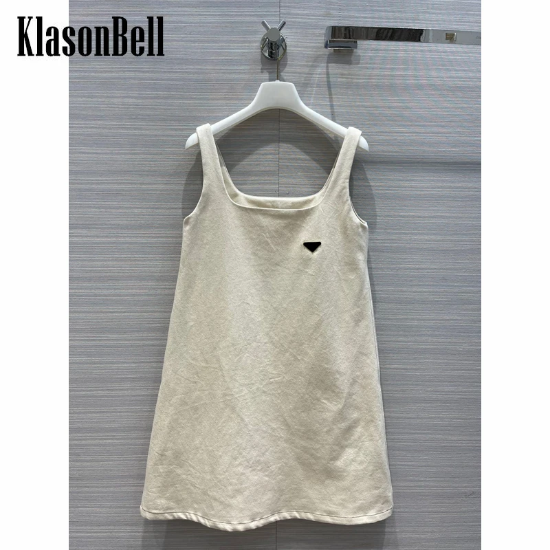 7.6 KlasonBell Fashion Square Collar Sleeveless Suspender Denim A-Line Dress Women
7.6 KlasonBell Fashion Square Collar Sleeveless Suspender Denim A-Line Dress Women