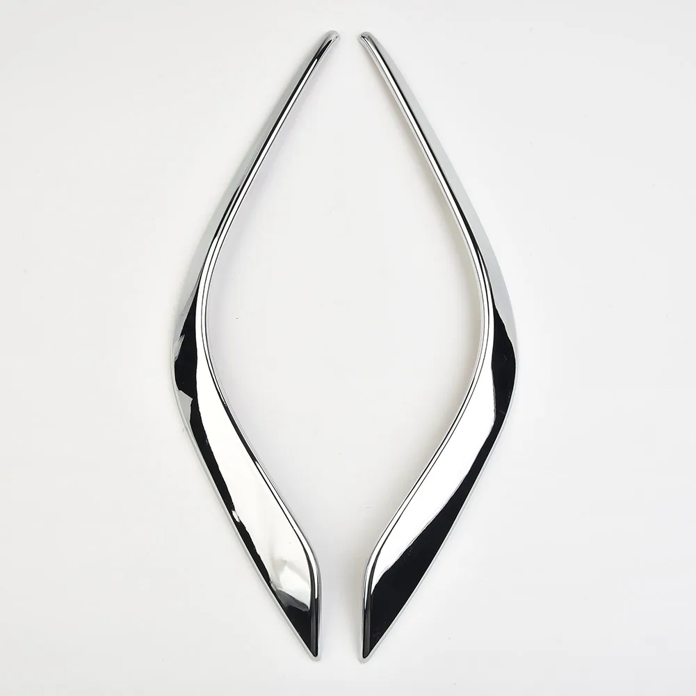 Chrome Fog Light Cover Front Trim Strip Silver Pair ABS Plastic Replacement 2014-2016 Accessories For Mazda 6 Atenza Gj
Chrome Fog Light Cover Front Trim Strip Silver Pair ABS Plastic Replacement 2014-2016 Accessories For Mazda 6 Atenza Gj