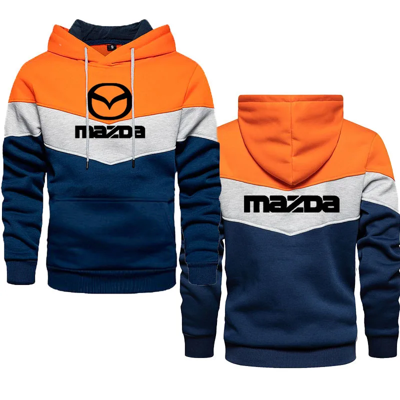 Spring autumn High Quality Colorblock new Men's Sweatshirt Mazda car logo print Loose comfortable fleece men's hoodie top
Spring autumn High Quality Colorblock new Men's Sweatshirt Mazda car logo print Loose comfortable fleece men's hoodie top