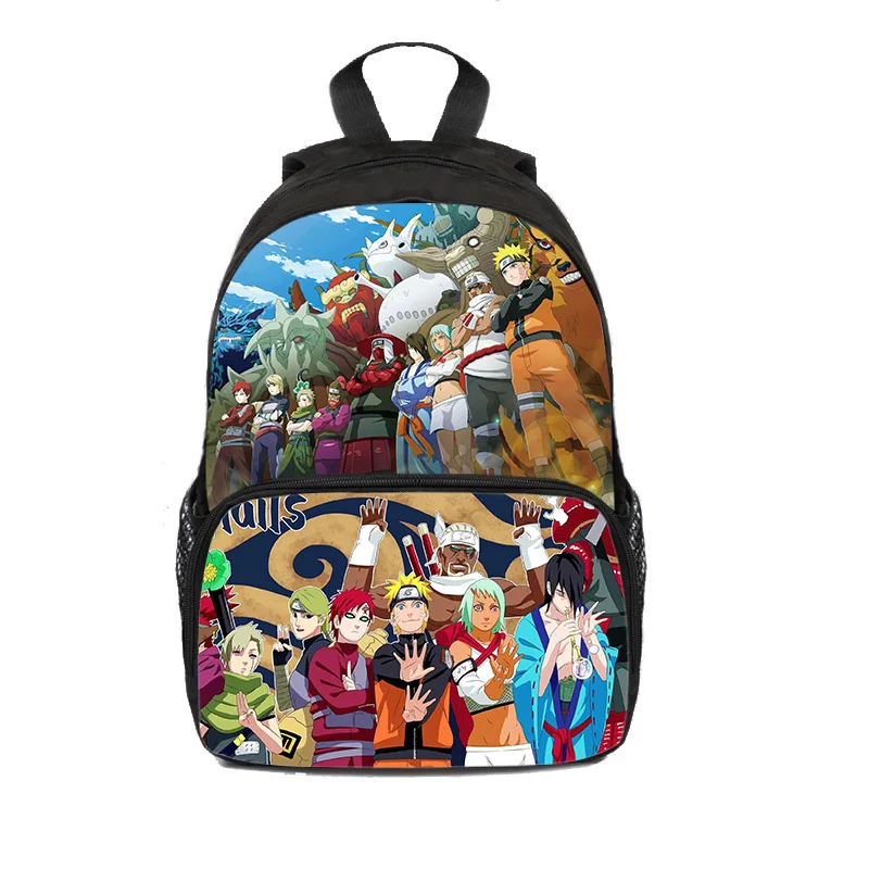 Anime Naruto Schoolbag Children Backpack Spine Reduction Cartoon Colour Print Shoulder Bag Wholesale Surprise Birthday Gift
Anime Naruto Schoolbag Children Backpack Spine Reduction Cartoon Colour Print Shoulder Bag Wholesale Surprise Birthday Gift