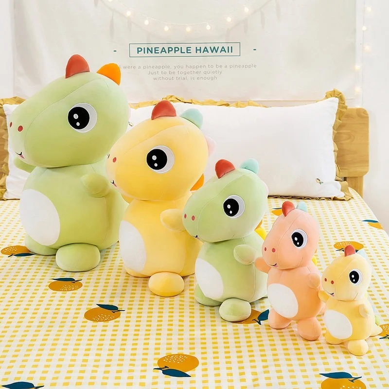 Lovely Cartoon Multiple Color Kids birthday christmas Gift Soft Dolls Squeeze Stuffed Toys Plush Dinosaur Toy room decoration
Lovely Cartoon Multiple Color Kids birthday christmas Gift Soft Dolls Squeeze Stuffed Toys Plush Dinosaur Toy room decoration