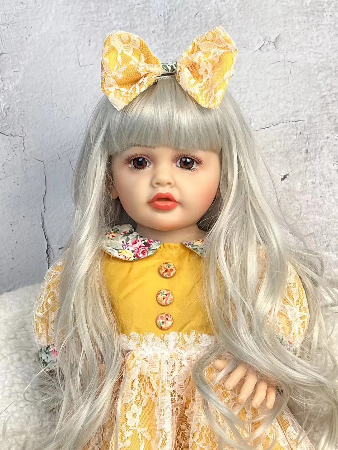 Hot Sale 22 Inch Princess Belle Silicone Body Toys Reborn Baby Dolls Newborn Kawaii Baby Doll Kids For Birthday Gift Toy
Hot Sale 22 Inch Princess Belle Silicone Body Toys Reborn Baby Dolls Newborn Kawaii Baby Doll Kids For Birthday Gift Toy