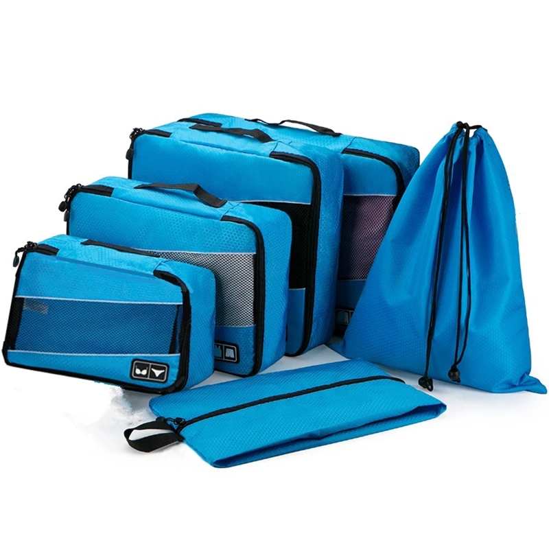 6 Piece Set Waterproof Travel Storage Bag Portable Luggage Organizer Clothes Shoe Tidy Pouch Suitcase Packing Storage Cases Pack
6 Piece Set Waterproof Travel Storage Bag Portable Luggage Organizer Clothes Shoe Tidy Pouch Suitcase Packing Storage Cases Pack