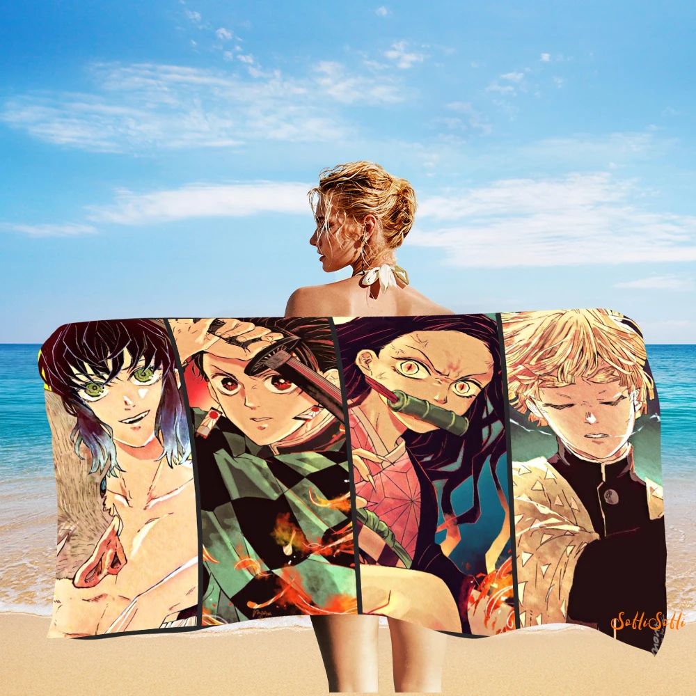 Мультяшное полотенце Kimetsu, рассекающее демонов, японское аниме, пляжное полотенце без песка, полотенце для ванной, полотенце для бассейна, б...
Мультяшное полотенце Kimetsu, рассекающее демонов, японское аниме, пляжное полотенце без песка, полотенце для ванной, полотенце для бассейна, б...