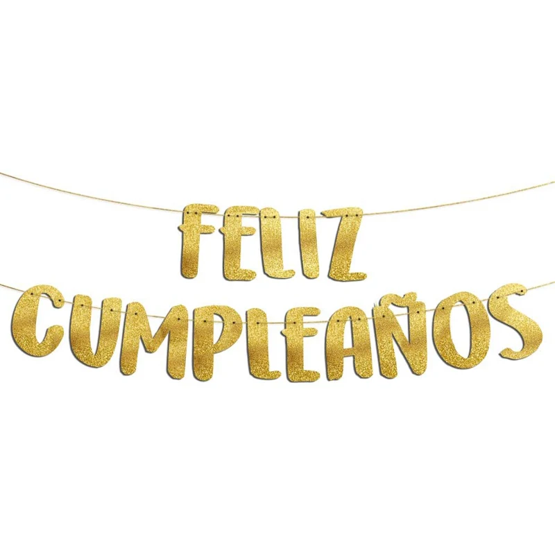 Feliz cumплинсы золотого цвета, испанский баннер на день рождения, праздничные украшения для дня рождения с мексиканской тематикой
Feliz cumплинсы золотого цвета, испанский баннер на день рождения, праздничные украшения для дня рождения с мексиканской тематикой