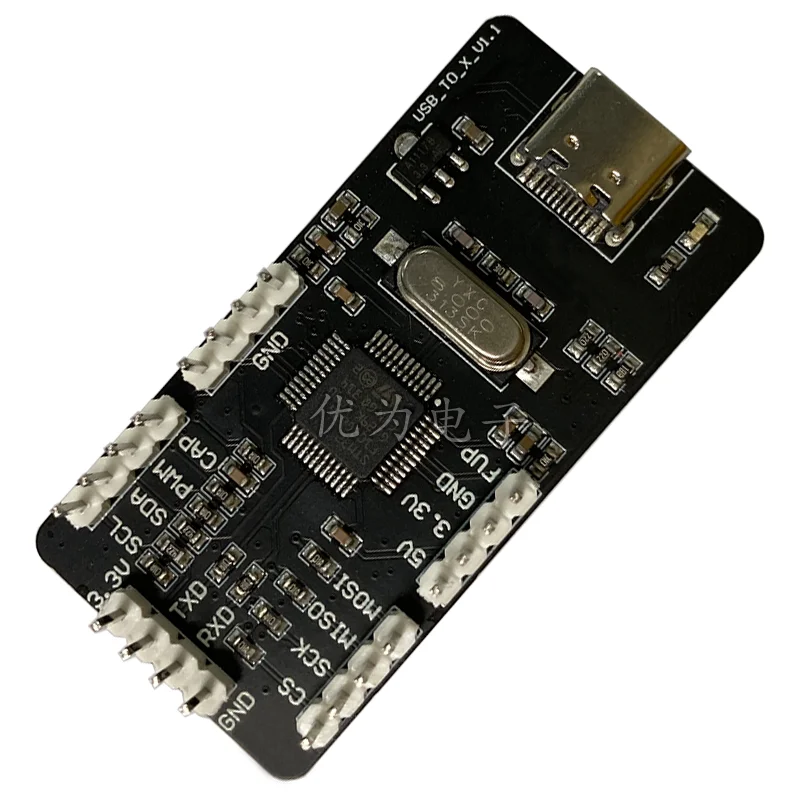 Хост USB-SPI I2C Slave 7-битный 10-битный адрес UART Частота ШИМ-выхода 1 8 В 5 Входная захват