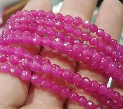 15 shares/lot 4mm Faceted Brazilian Red Natural stone Semi-precious stones Loose Bead 15"
15 shares/lot 4mm Faceted Brazilian Red Natural stone Semi-precious stones Loose Bead 15"