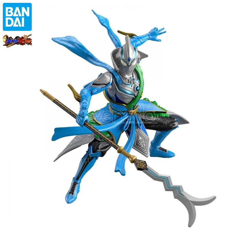 

Оригинальные фигурки Bandai Ultraman Fuma ZhangFei Armour Ultraman Heros, игрушки, Коллекционная модель, подарки для детей в наличии