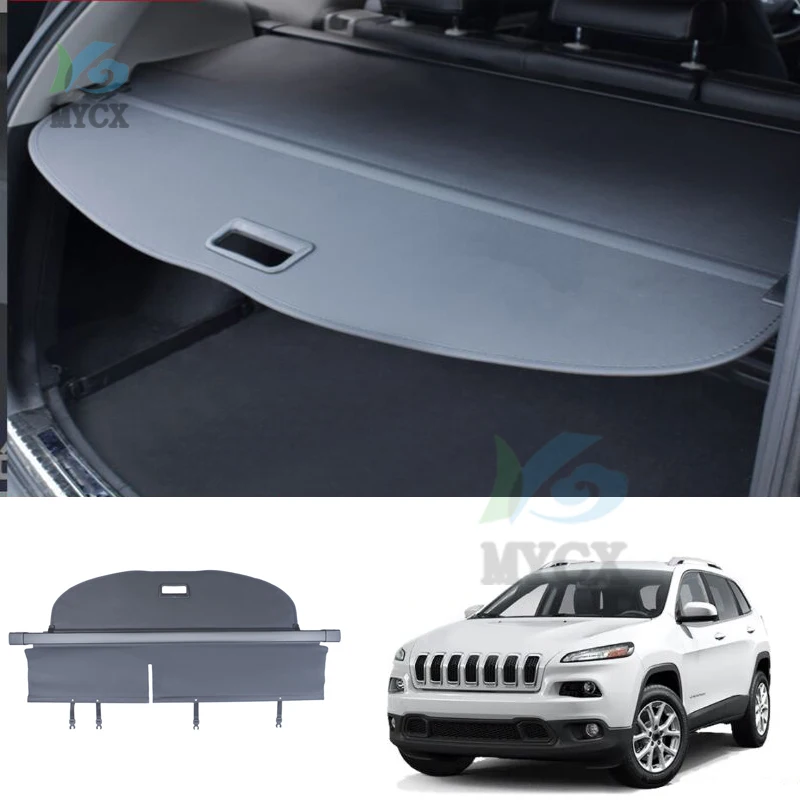 Алюминиевая холщовая Черная задняя накладка на груз для Jeep Cherokee 2014-2018 2019-2021, затеняющая накладка на багажник, полка для задней посылки, грузовой Чехол
Алюминиевая холщовая Черная задняя накладка на груз для Jeep Cherokee 2014-2018 2019-2021, затеняющая накладка на багажник, полка для задней посылки, грузовой Чехол