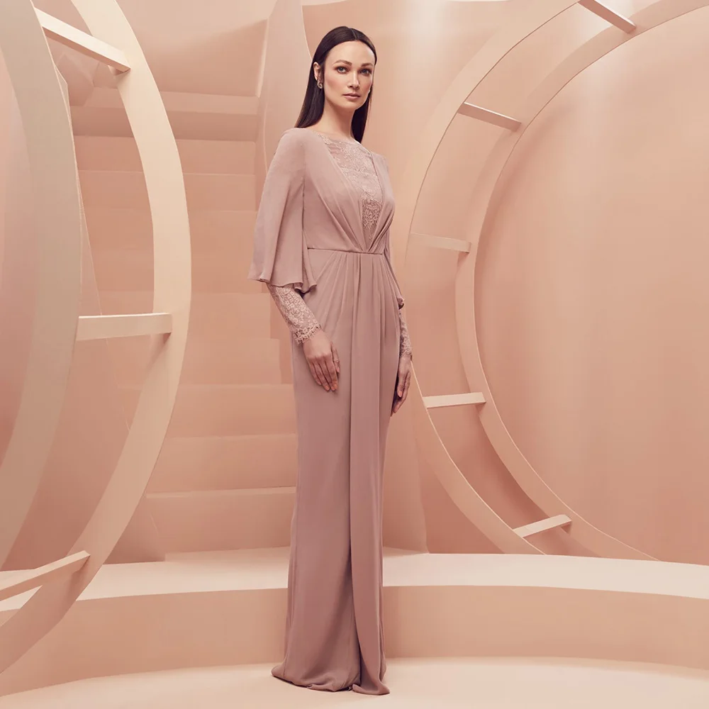 Elegant Mother of the Bride Dresses for Weddings Long Sleeves Lace Party Dress 2022 Pale Pink Mermaid Wedding Guest Gowns Women
Elegant Mother of the Bride Dresses for Weddings Long Sleeves Lace Party Dress 2022 Pale Pink Mermaid Wedding Guest Gowns Women
