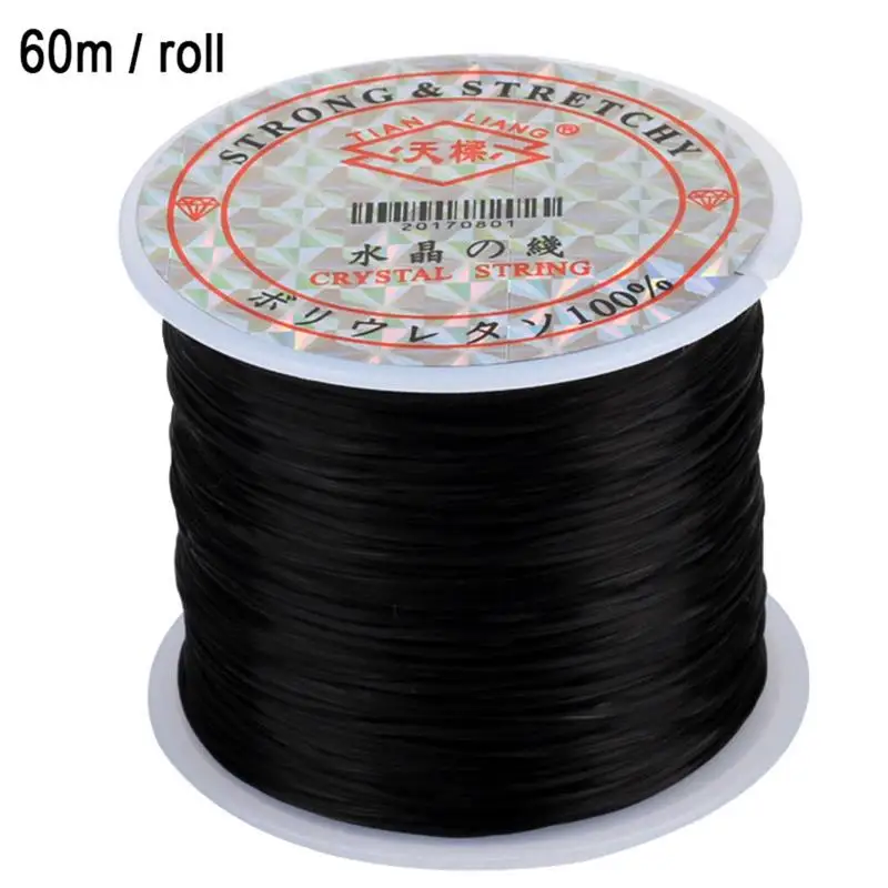60m/Roll Beading Thread Jewelry Making Elastic Beading Cord DIY Thread For Wristband Bracelet Necklace Anklet
60m/Roll Beading Thread Jewelry Making Elastic Beading Cord DIY Thread For Wristband Bracelet Necklace Anklet